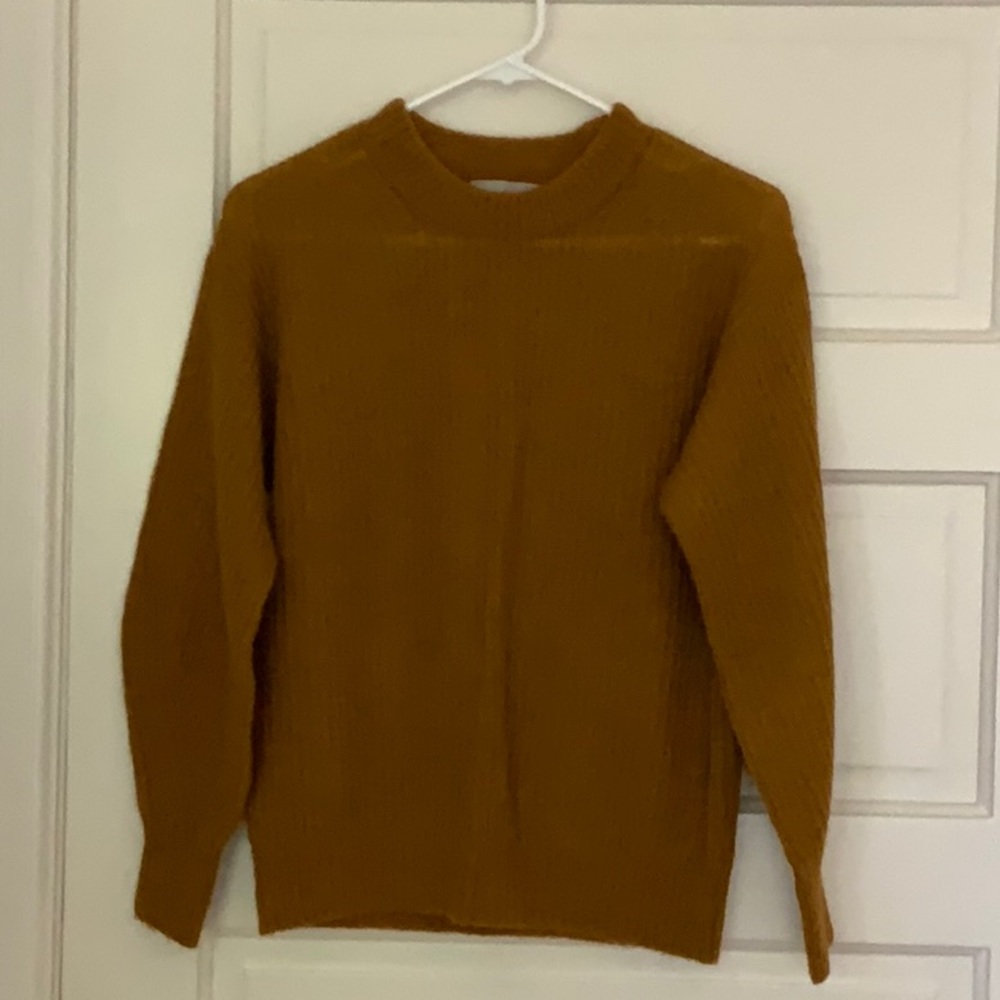 Everlane Women's Crew Neck Sweater - Mustard